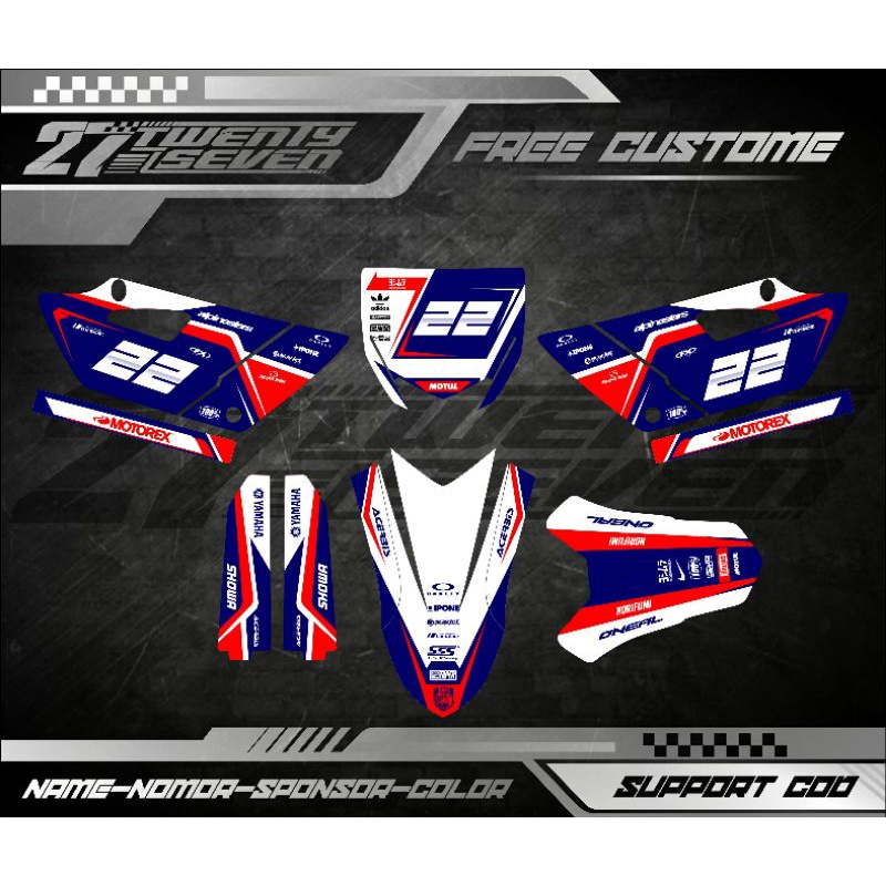 Decal yz decal yz 85 new decal yz 85 decal yz 85 old