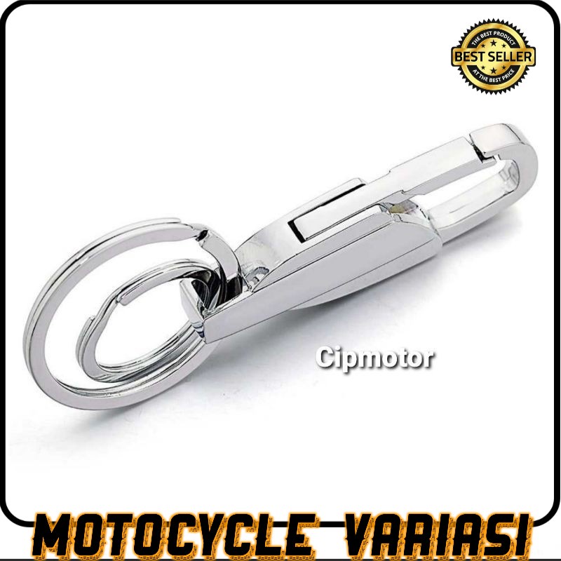 Gantungan Kunci Stainless Carabinal HONDA PCX ADV VARIO BEAT SCOOPY CB150R MEGAPRO CBR150RR Forza [COD]