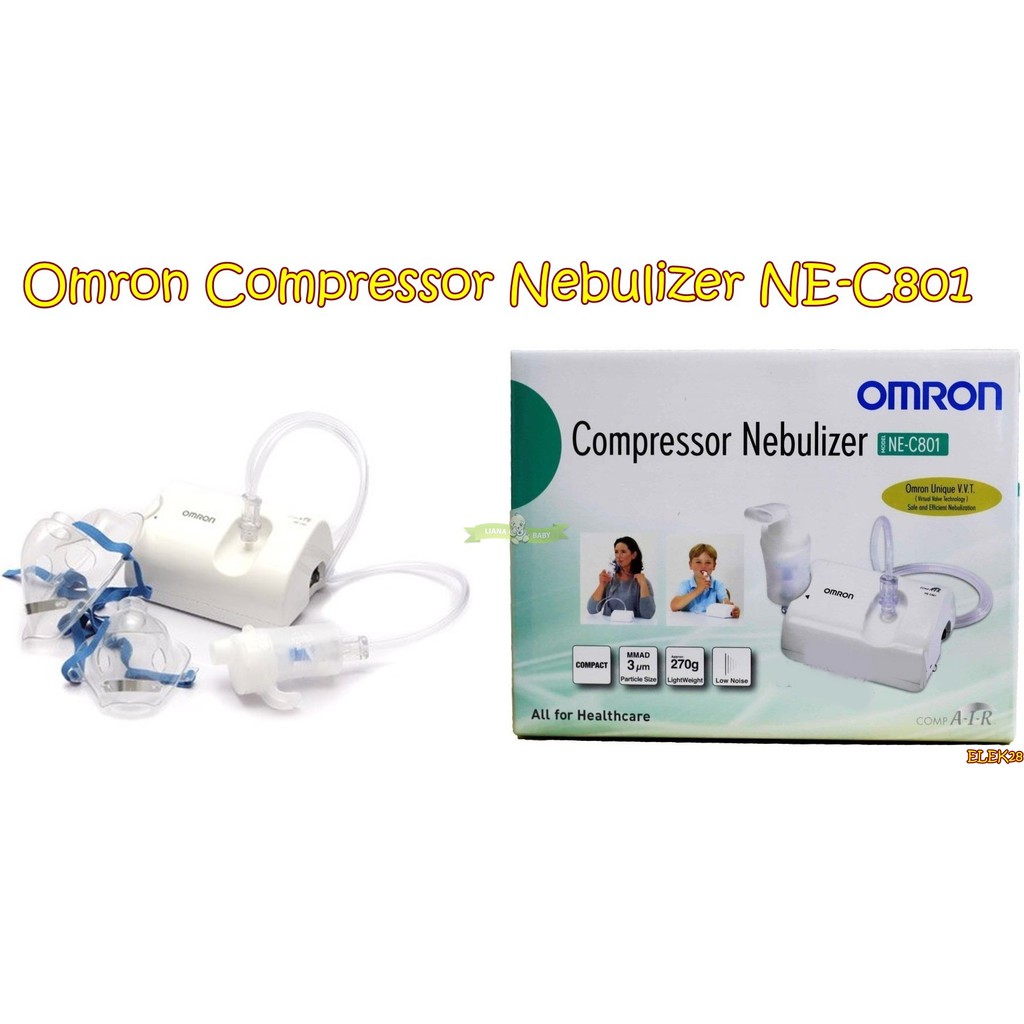 ELEK28 OMRON COMPRESSOR NEBULIZER NEC 801