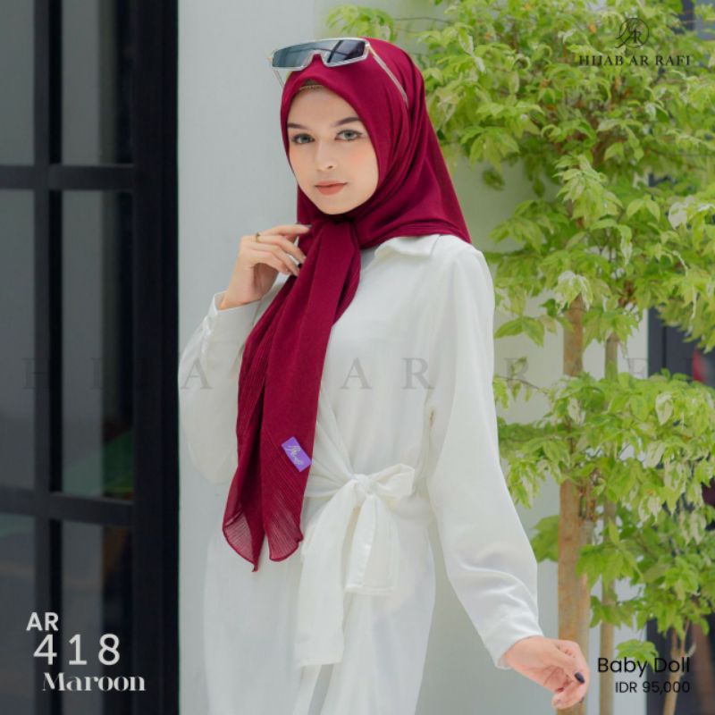 READY STOK AR418 MAROON