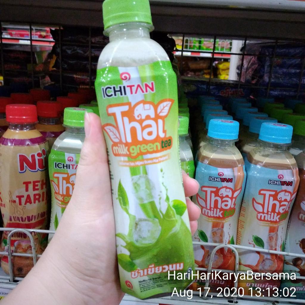 Jual Ichitan Thai Milk Green Tea 310ml Shopee Indonesia