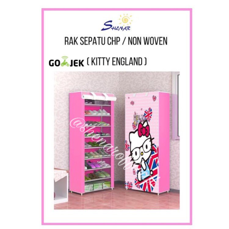 RAK SEPATU KAIN KARAKTER/ SHOE RACK( RS CHP ),SHENAR