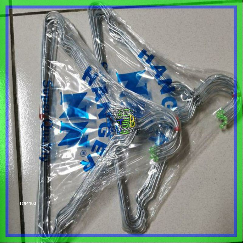 Hanger Baju Dewasa hanger baju stainless 1 lusin