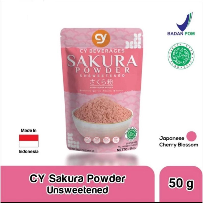 

CY Sakura Powder Unsweetened 50 g
