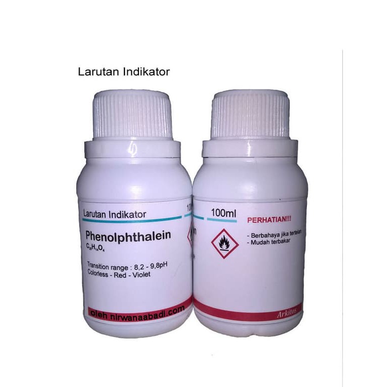 Indikator Fenolftalein 100ml | Phenolphthaelin