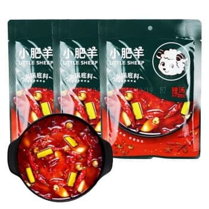 

Ready- Bumbu Shabu Shabu Malatang Rasa Pedas Xiaofeiyang Little Sheep 180G