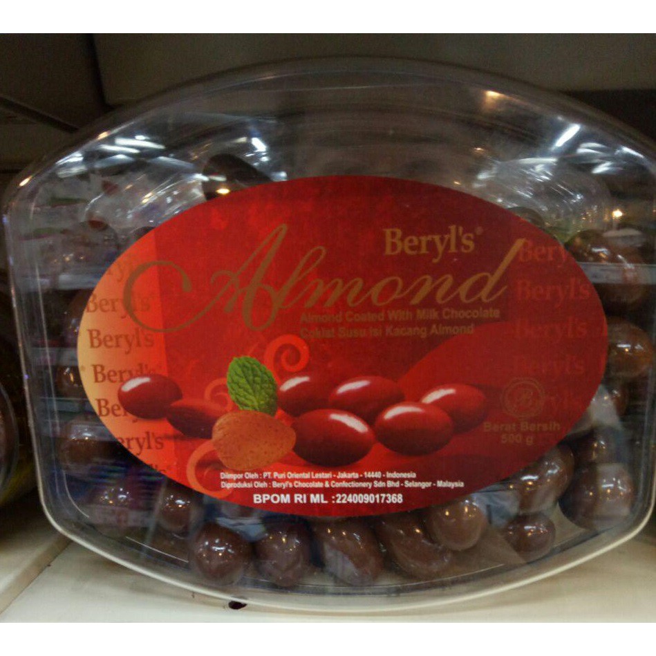 

Beryl's Almond Oval 500Gr