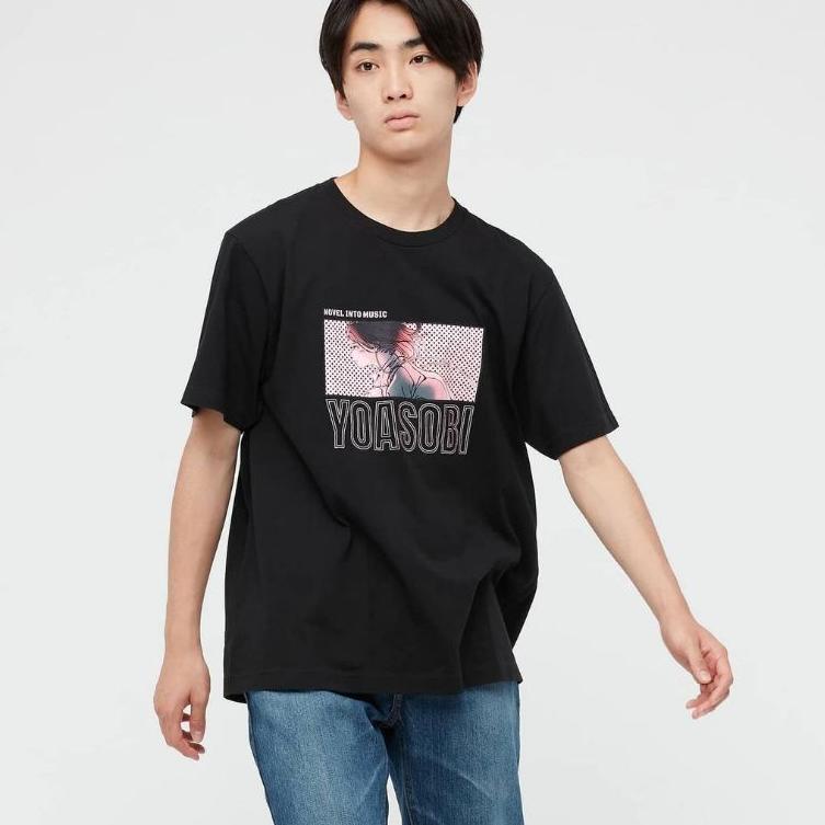 CASE-623⭐ KAOS UNIQLO YOASOBI KAOS UT UNIQLO X YOASOBI PREMIUM MIRROR 1:1⭐makasi,.ya