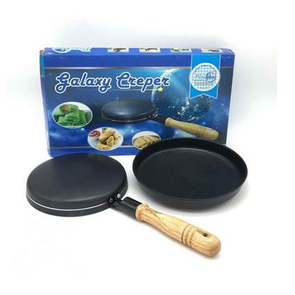 Wajan Kwalik - Galaxy creper - Wajan Kulit Risol Lumpia - Crepe Maker Galaxy - Wajan Kebalik Serbaguna - Alat pembuat kulit risoles lumpia dan creper