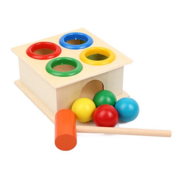 

Knock ball - mainan montessori anak Berkualitas