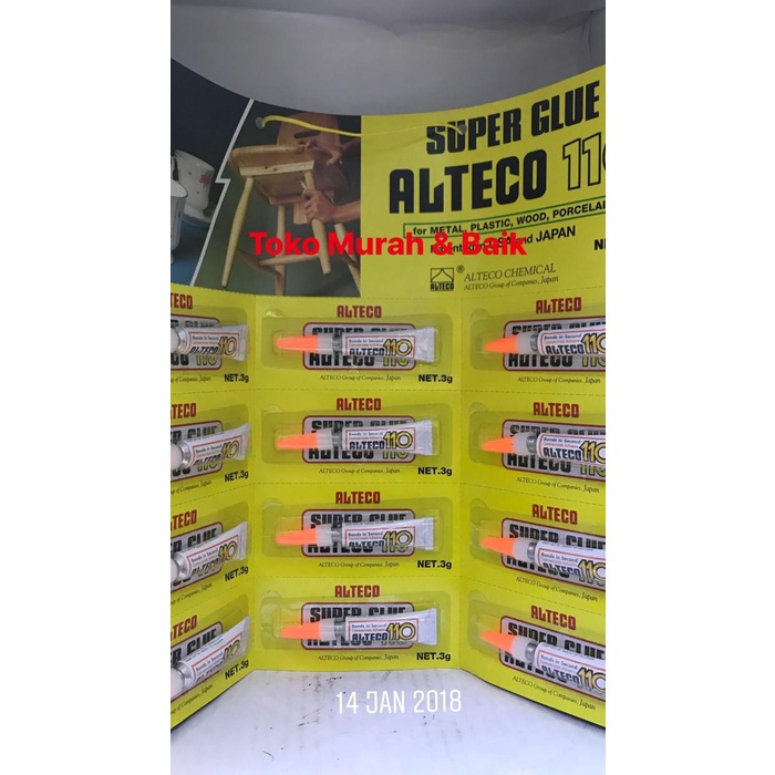

Sherle | Alteko Super Glue 110 / Alteko Lembaran 110 Murah Baru