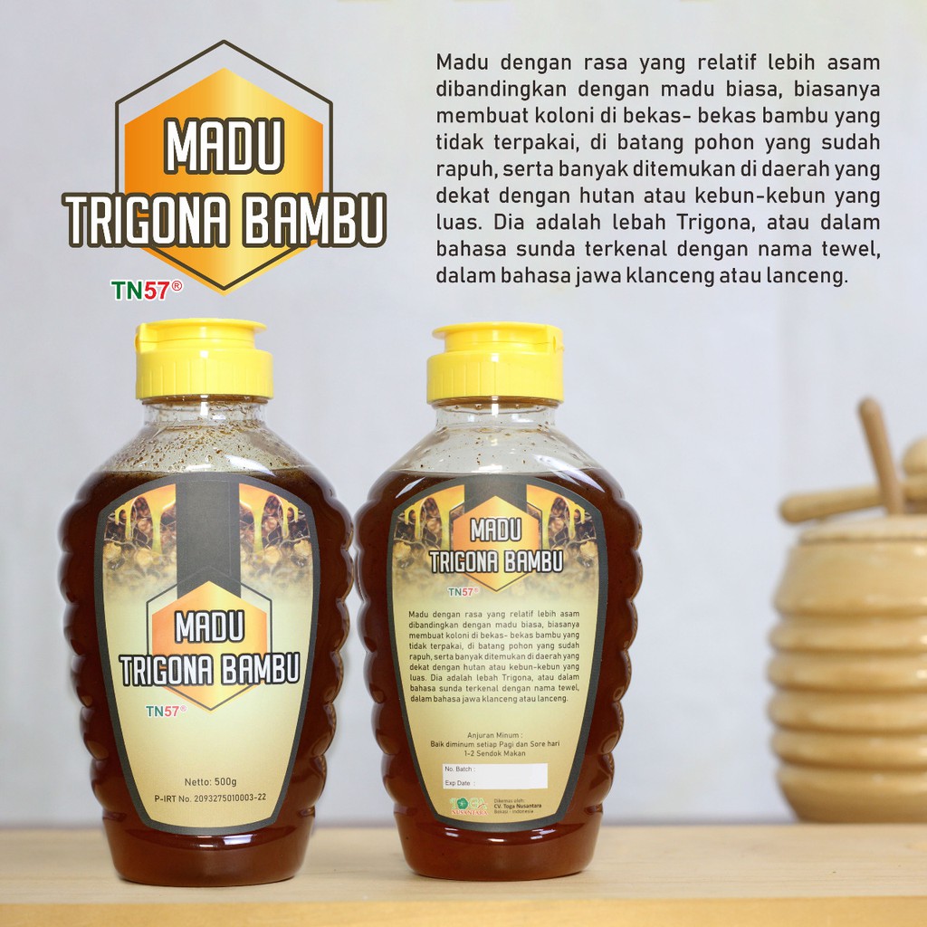 

Tn57 Madu Trigona Bambu