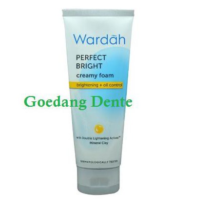 

Wardah Perfect Bright Creamy Foam Brightening Oil Control 50Ml