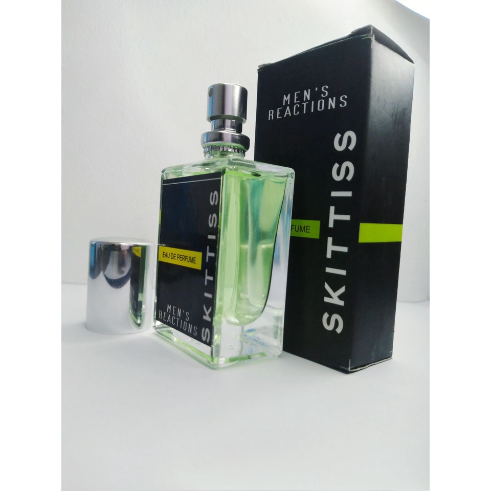 [COD] Skittiss Parfume Men's Reaction - Eau De Parfum Pria Terwangi Terlaris New