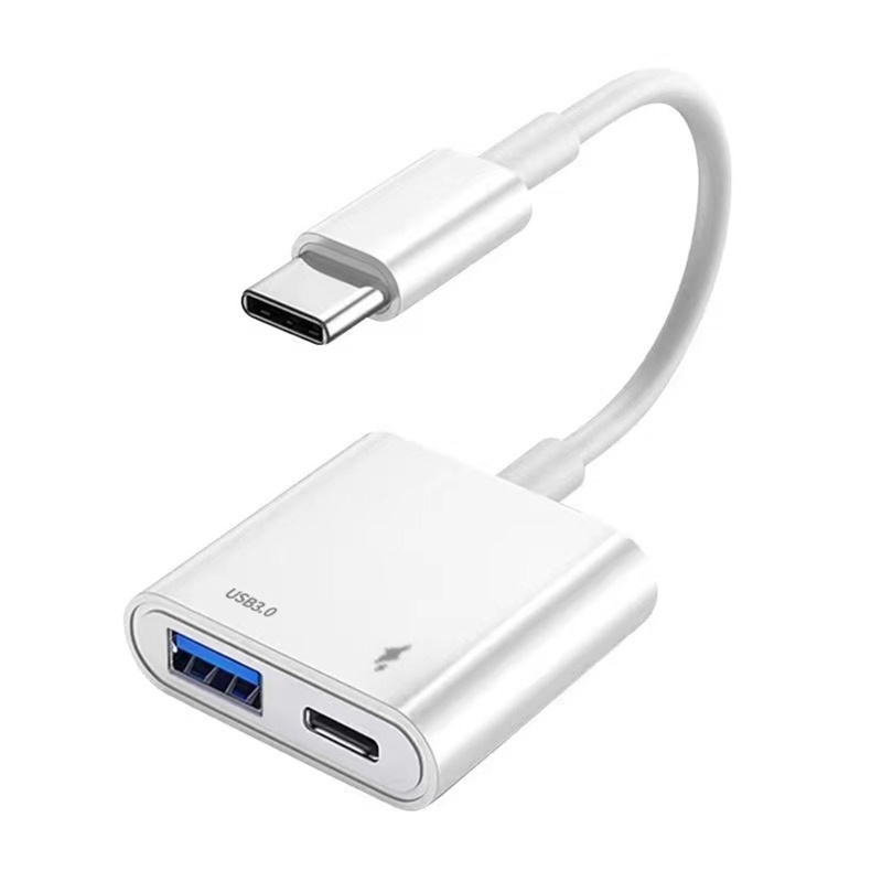 Vivi Adapter Splitter USB-C Otg Premium Dengan Power Supply Transmisi Kecepatan Tinggi Tipe C