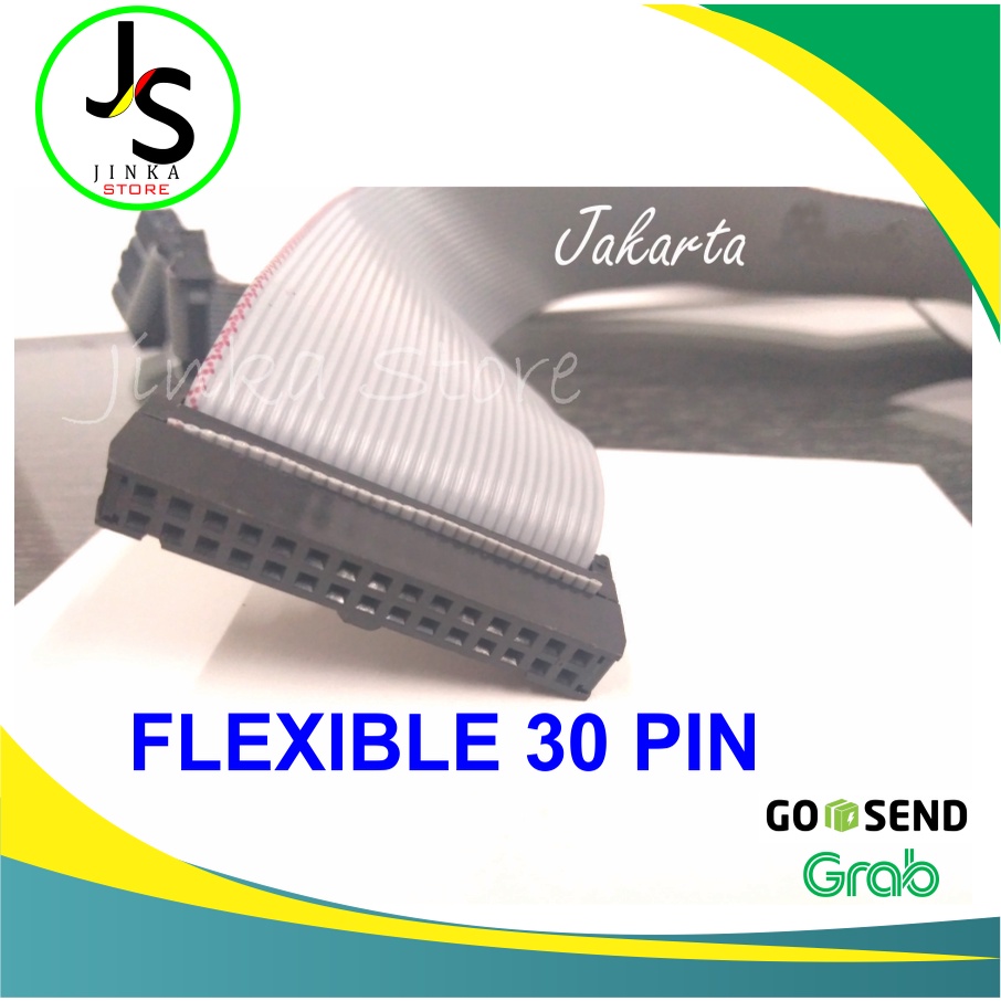 KABEL FLEKSIBEL 30 PIN JINKA / DARI MAINBOARD KE TOMBOL DAN LCD