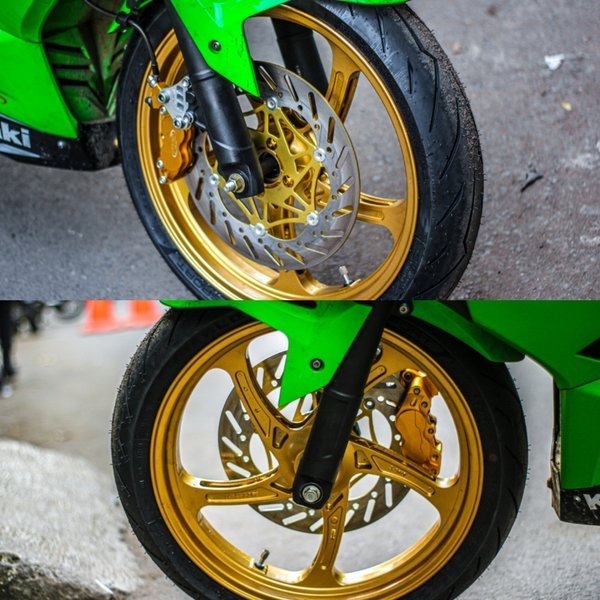 Readyy Velg vrossi Ninja 250 fi new 2018 ninja 250 fi old z250 r25 mt25 z250 model oz marchesinni