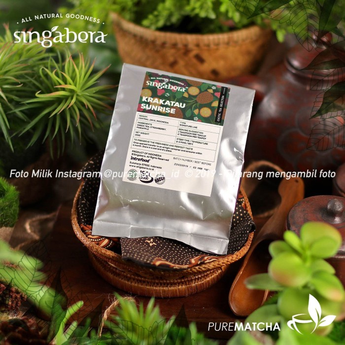 

Teh-Daun- Singabera - Krakatau Sunrise 1Tb Sample Tea Signature Cafe Teh Berries -Daun-Teh 800 Teh-
