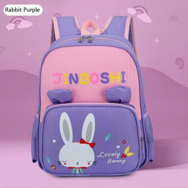 BDKR_TAS - TAS RANSEL ANAK PEREMPUAN RABBIT JINBOSHI TAS SEKOLAH ANAK PG PAUD TK SD SMP TAS NGAJI LES MURAH Tas ransel anak karakter JINBOSHI tas sekolah tas travelling bisa cod