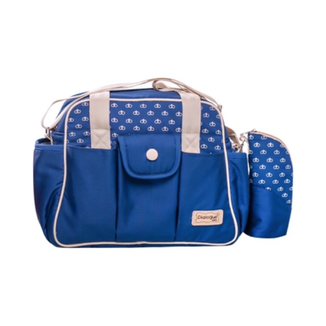 Dialogue Medium Diaper Bag 4 in 1 Set PRIME SERIES - Tas perlengkapan bayi DGT7408