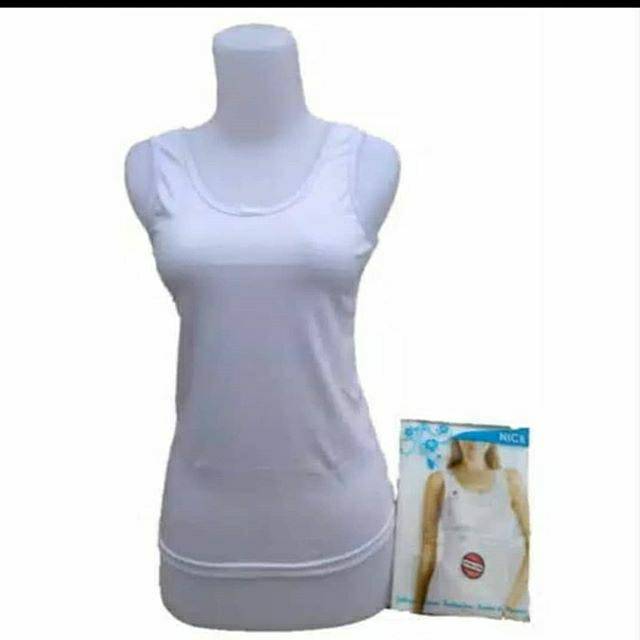 Singlet Wanita / Kaos Dalam Cewek GN Putih / Singlet Wanita Murah