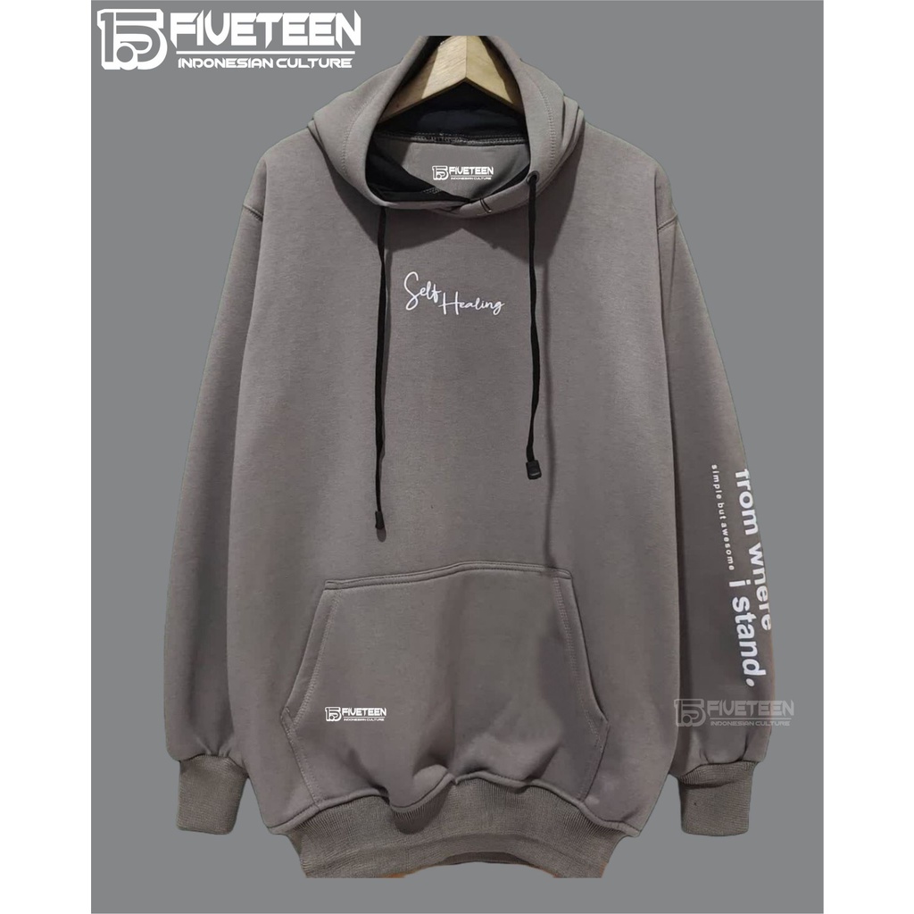 hoodie distro fifteen15 warna cream kar selt healing sweater distro pria kain halus suwiter cowok distro terbaru 2021 hudie cowo keren zipper hoodie distro hoodie sweater zipper blds high quality distro 15fiffteen