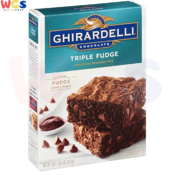 

Ghirardelli Triple Fudge Premium Brownie Mix Box 19Oz 538G Promo Hari Ini