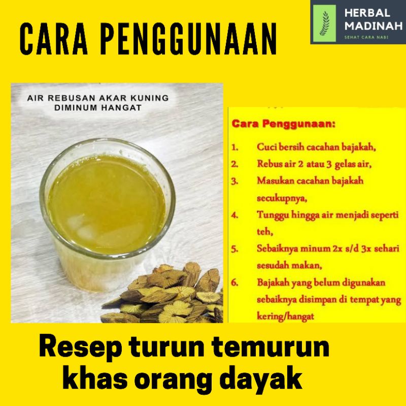 Akar Bajakah Kuning Super 1Kg Obat Herbal Diabetes, Asam Urat, Asam Lambung,Maag,Liver,Jantung-2