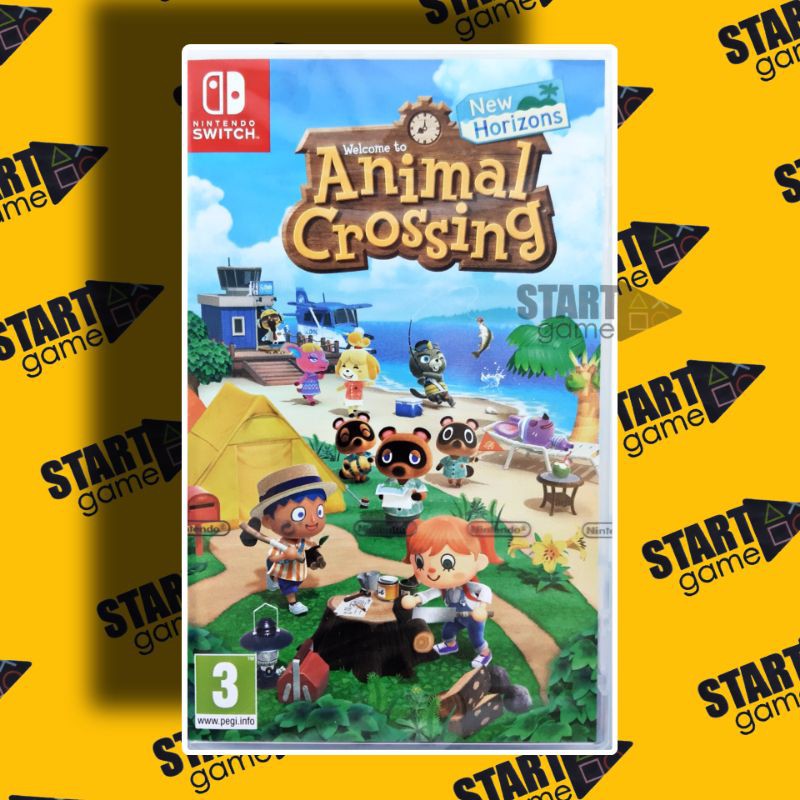 animal crossing new horizons game cartridge