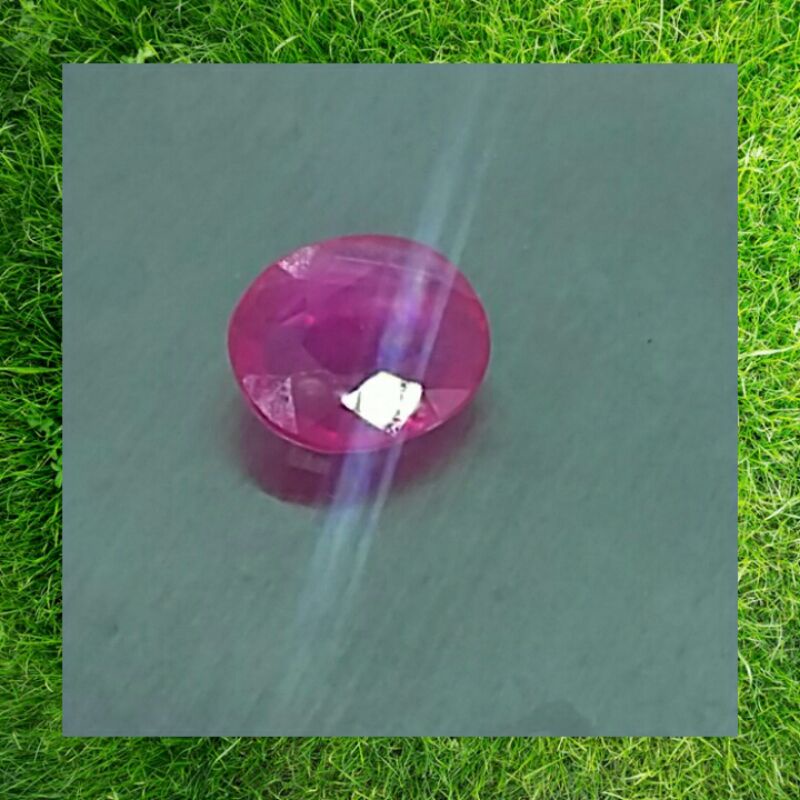 NATURAL  STONE  RUBY  MADAGASKAR .cut