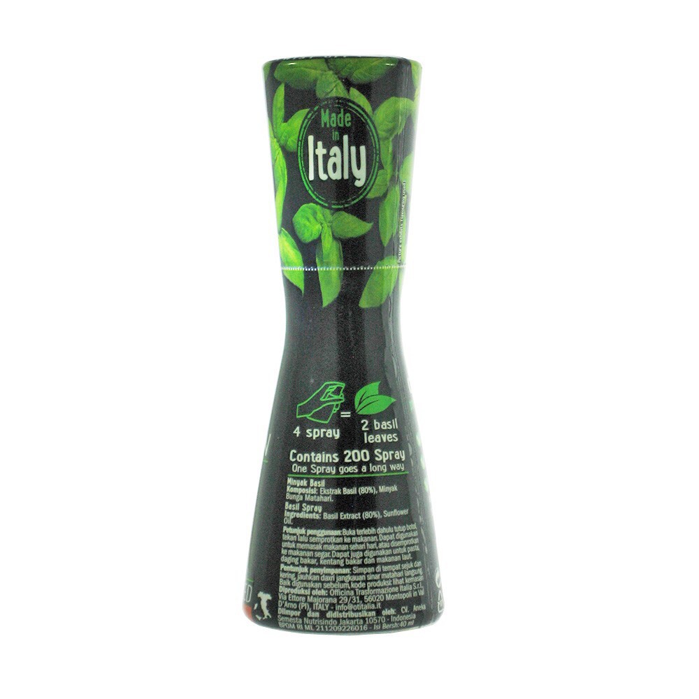 Turci Basil Cold Pressed Spray 40ml