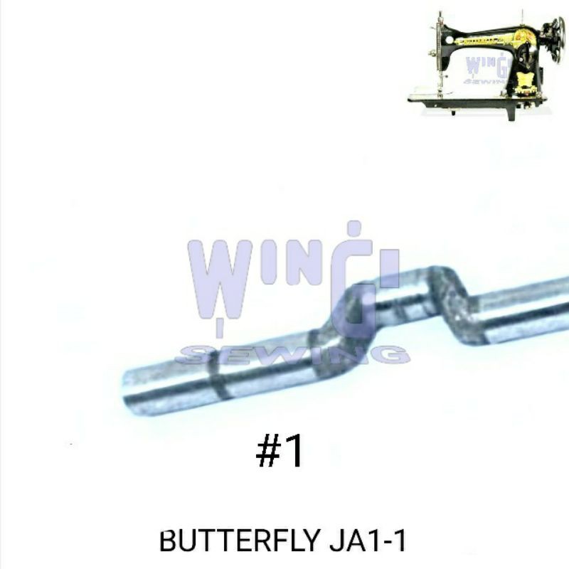 No 1 BUTTERFLY As Utama Main Shaft Mesin Jahit Tradisional