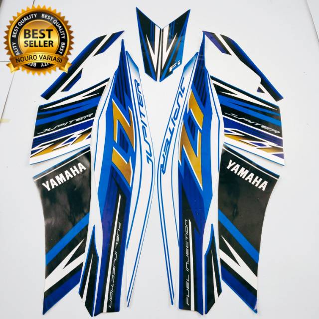 striping yamaha jupiter z1 115 2016 2017 biru list body motor berkualitas termurah terbaik