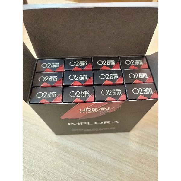 implora lip cream satu lusin (12pc)boleh campur