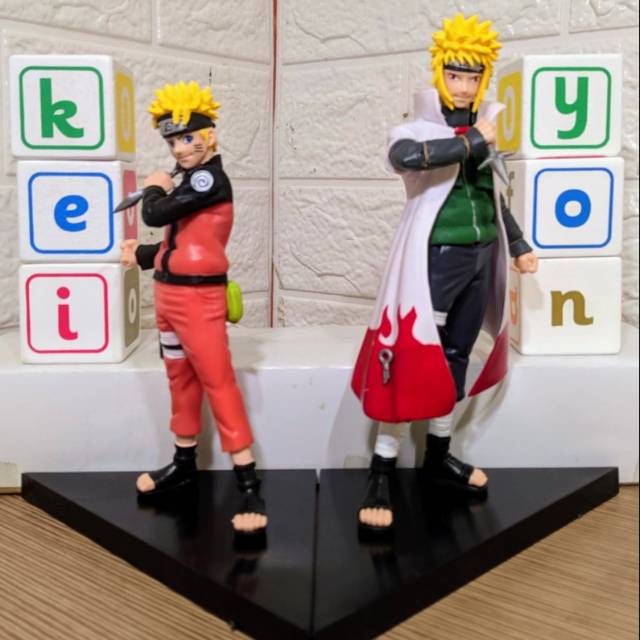 Action Figur Naruto - 2 Pcs - Action Figure - isi 2 - figure - Mainan - Miniatur - Pajangan