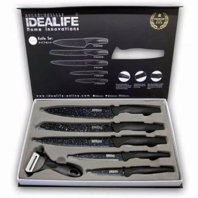 +++++] Pisau dapur set IDEALIFE
