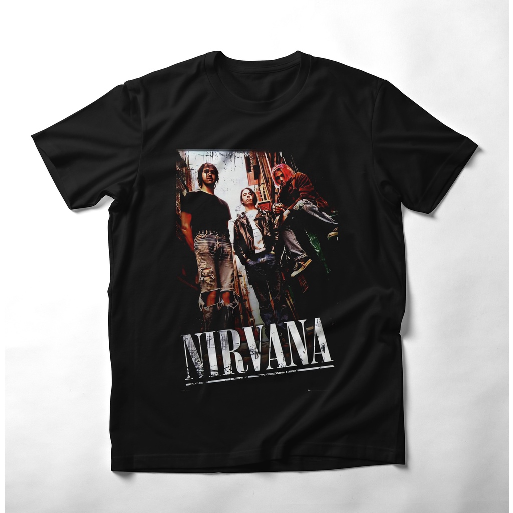 KAOS PRIA NIRVANA. KAOS LENGAN PENDEK NIRVANA. KAOS MUSIC. KAOS BAND ORIGINAL. KAOS DISTRO TERBARU