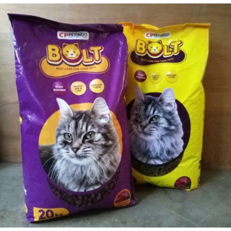 BOLT 20 KG - Makanan Kucing Kering