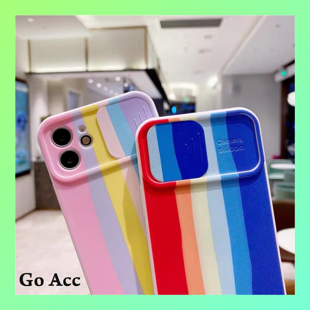 NEW Softcase Window pelangi for Oppo A1K A54 A74 RENO 5F, Realme C20 C21 C25 C2