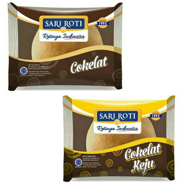 

SARI ROTI Roti Manis Isi