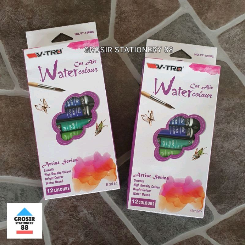 

Water Color Colour VTRO / Cat Air VTRO 12 Warna