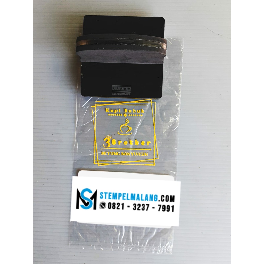 

Jual Stempel Plastik Opp Stempel Plastik Bungkus Kopi
