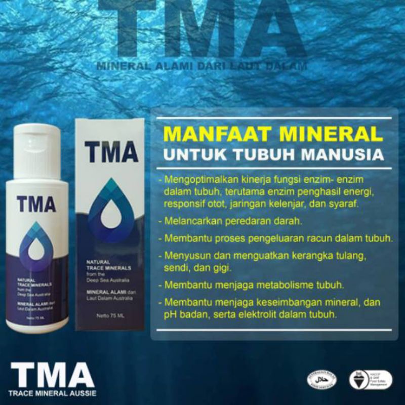 

TMA NATURAL TRACE MiNERAL