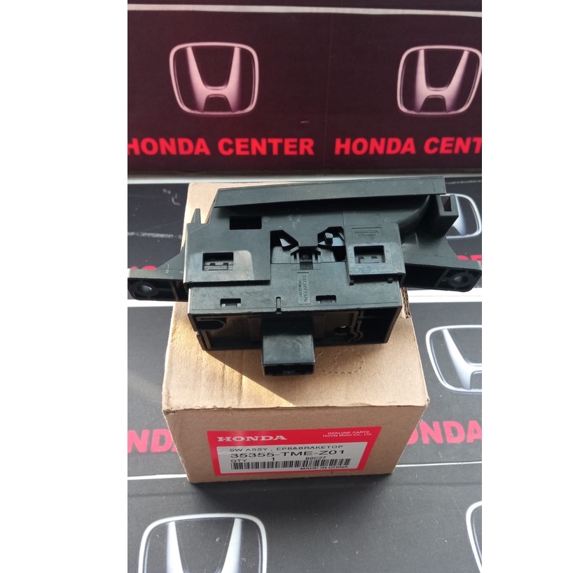 switch assy., epb &amp; brake hold saklar parkir rem tangan crv turbo 2018 2019 2020 2021 35355-TME