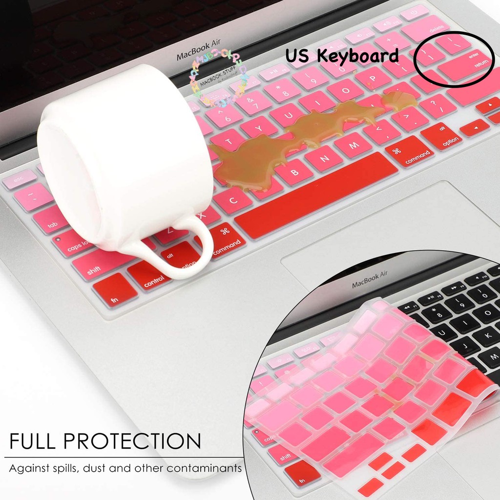 Keyboard COVER PROTECTOR GRADASI B NEW MACBOOK AIR PRO M1 MAX 11 12 13 14 15 16 INCH NON / CD ROOM / TOUCHBAR 2020 2021