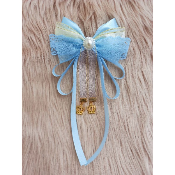 pita lightstick // pita hias // korean ribbon brooch