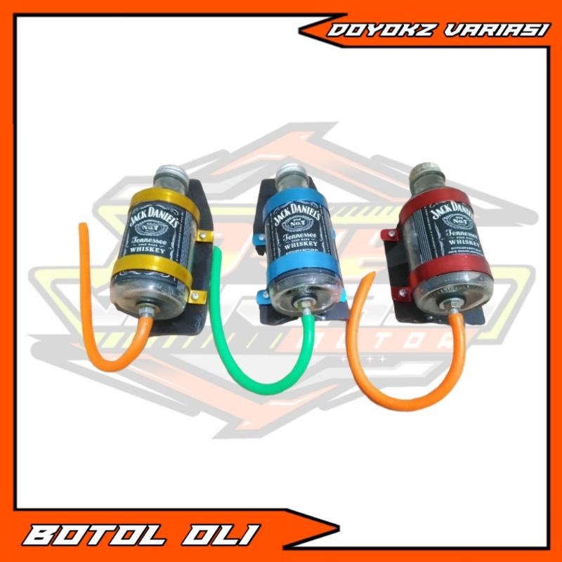 Tempat oli samping botol oli wadah oli samping variasi rx king mini kecil
