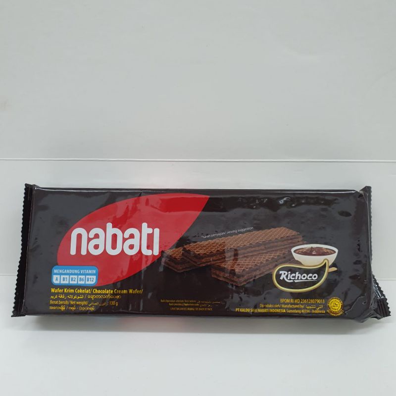 

Wafer Nabati Coklat 130gr