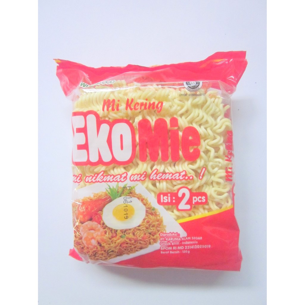 

Mie Eko / Ekomie /120gr / mie instant