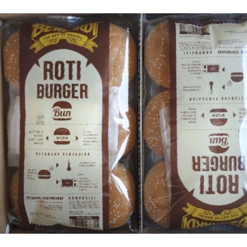 

Roti Burger Wijen & Roti Hotdog Bernardi